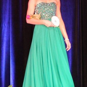 Green Jovani Prom Dress